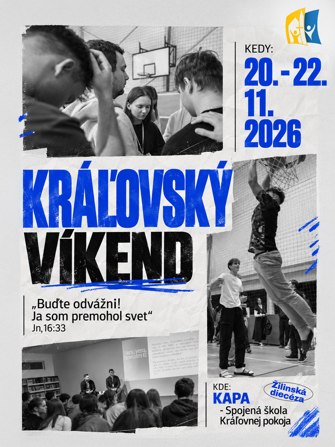 Tretí novembrový víkend bude mladý, kráľovský a odvážny